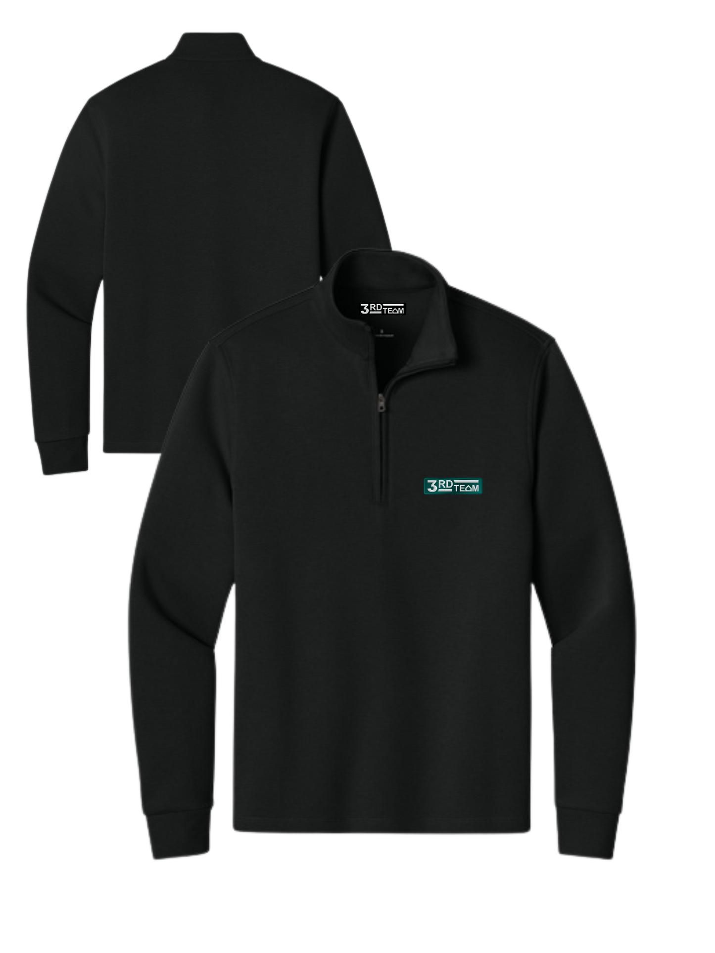 3Ti Men's Signature Double Pique 1/4-Zip