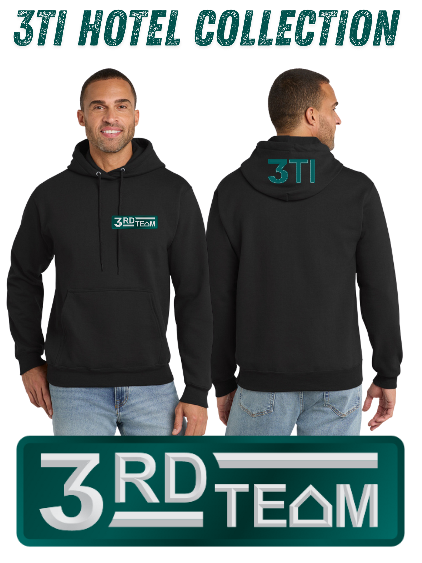 3Ti Hotel Relaxed Fleece Hoodie