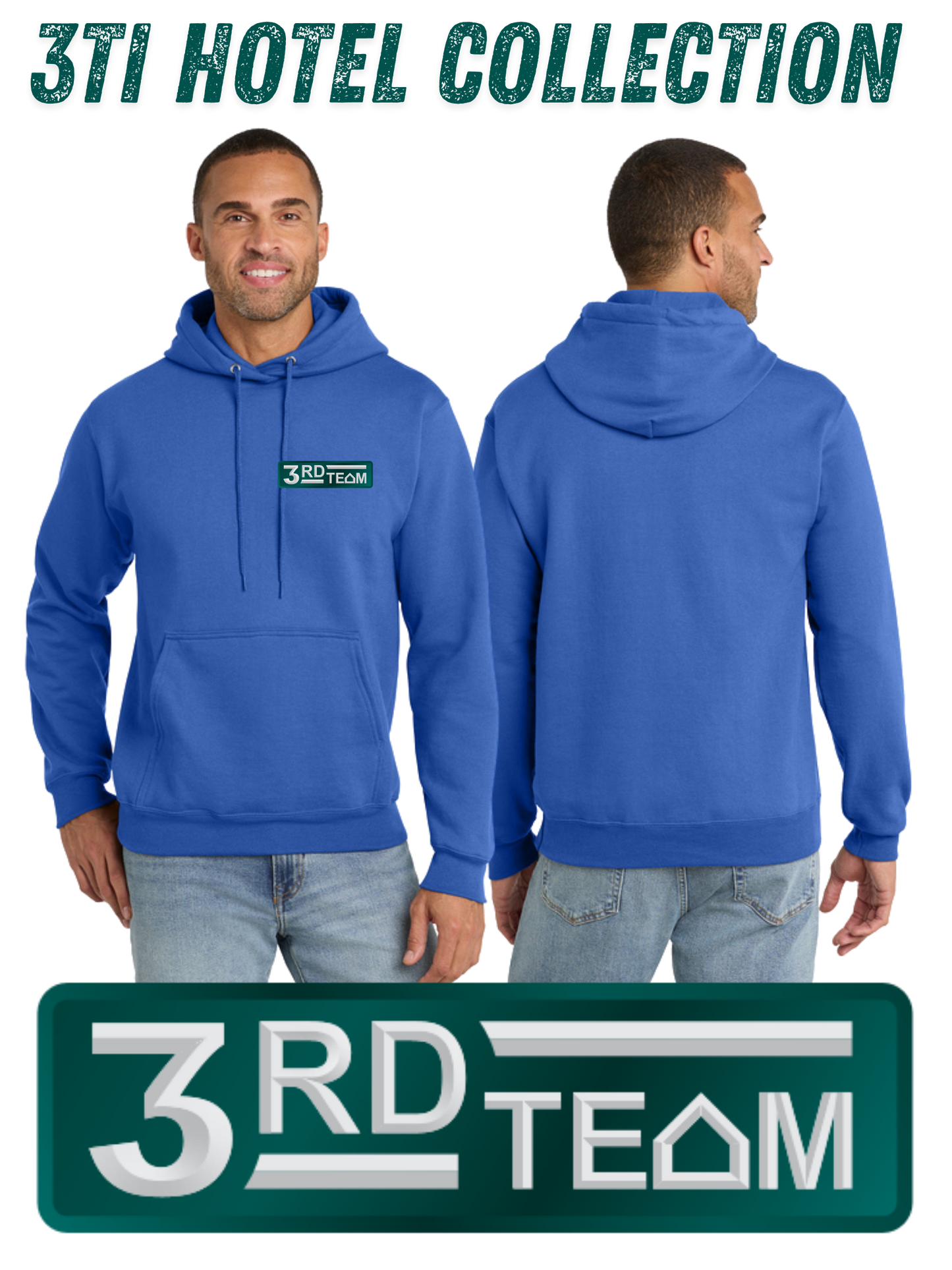 3Ti Hotel Relaxed Fleece Hoodie