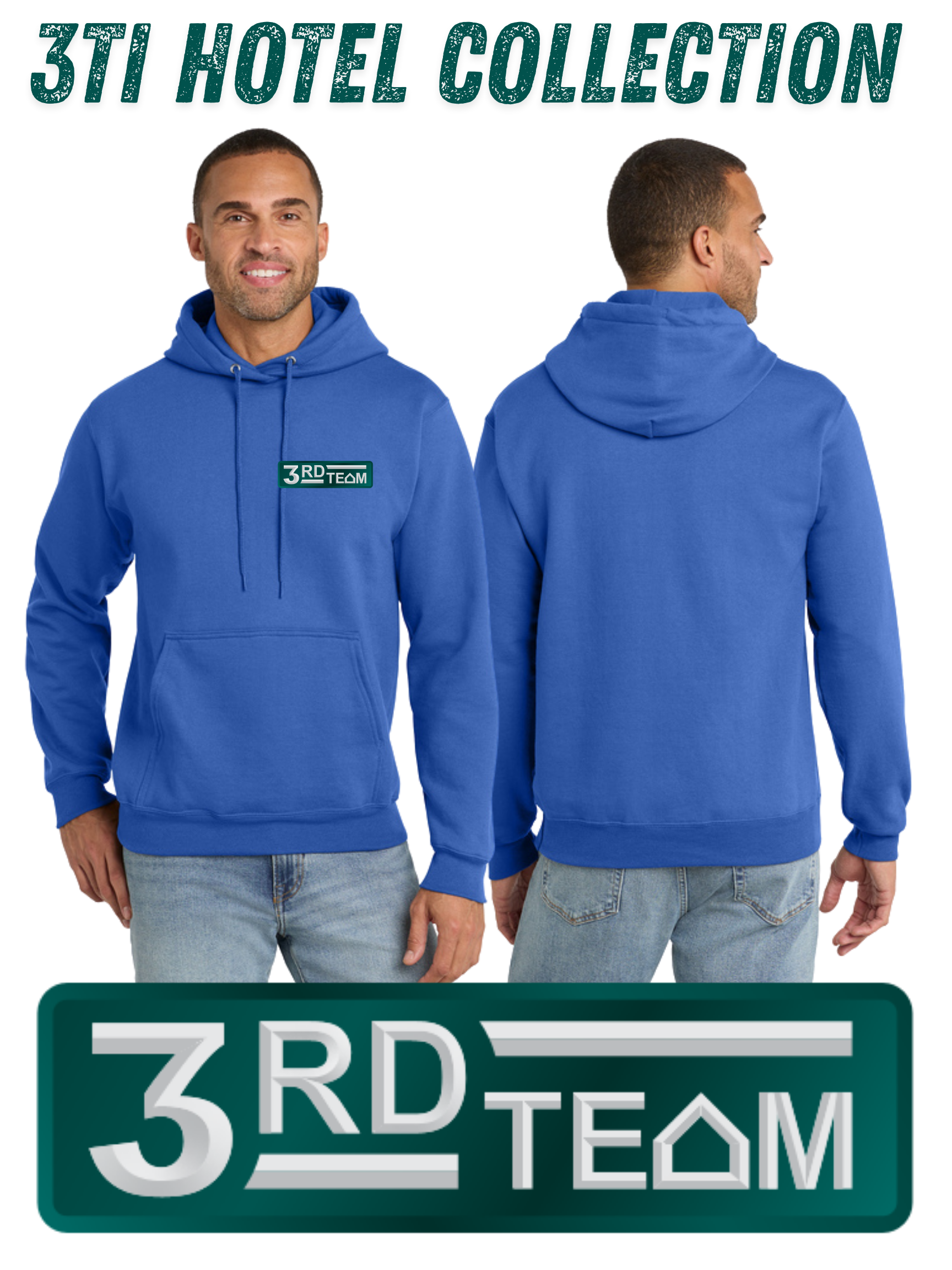 3Ti Hotel Relaxed Fleece Hoodie
