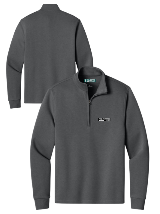 3Ti Men's Signature Double Pique 1/4-Zip