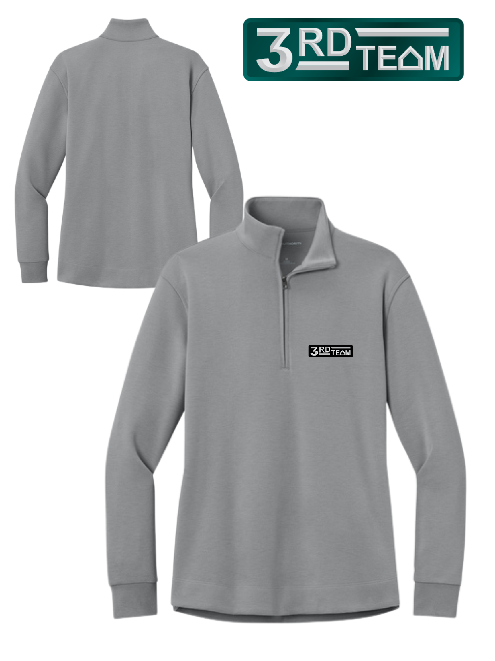 3Ti Women’s Signature Double Pique 1/4-Zip